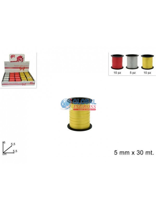 NASTRINO COLORI ASS. mm5x30mt