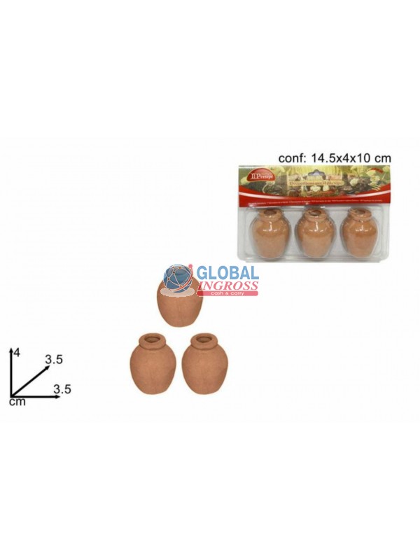VASO TERRACOTTA 3pz .m