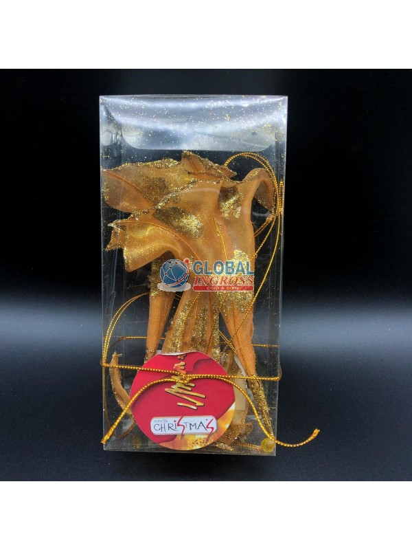 BOX 3 FIORI TROMBETTA ORO