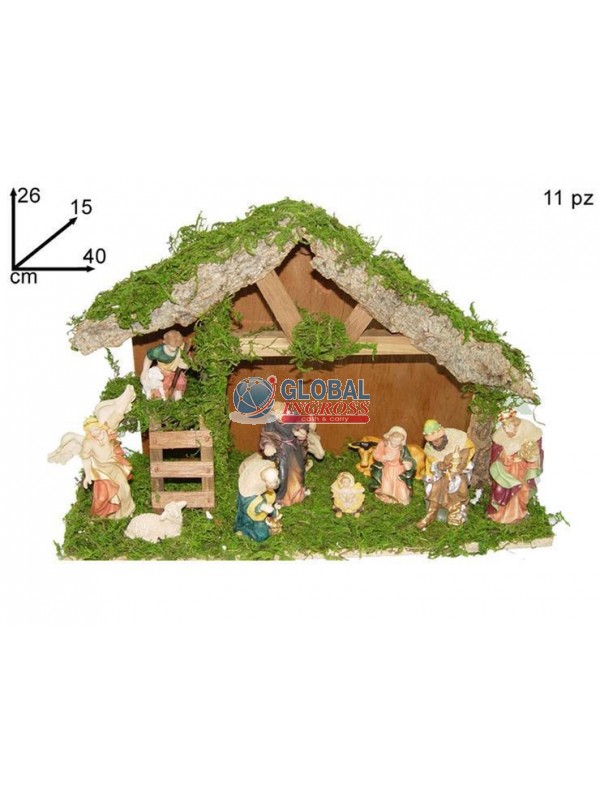 CAPANNA C/NATIVITA' 11pz