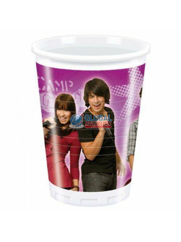 BICCHIERI CAMP ROCK 10pz