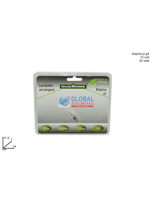 LAMPADINA ALOGENA BISPINA 12V