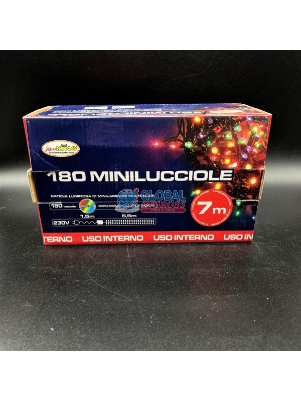 MINILUCCIOLE 180 MULTICOLOR INTERNO