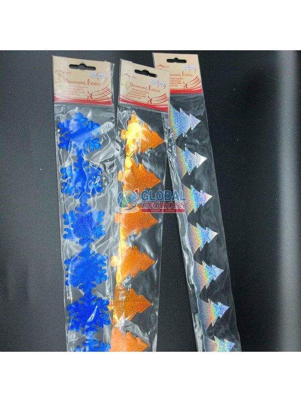 ADESIVI NATALIZI 3PZ ASS.