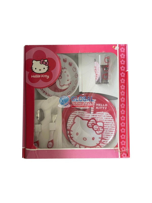SET PAPPA GIFT BOX HELLO KITTY APPLE