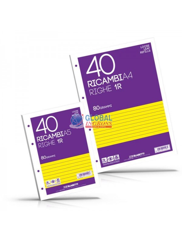 RICAMBI A5 1RIGO 40ff