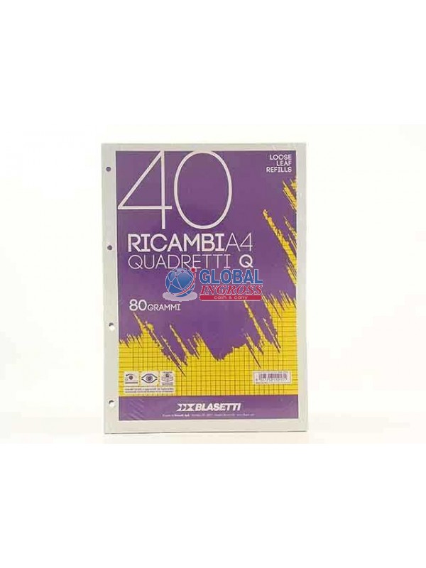 RICAMBI A4 Q 40ff