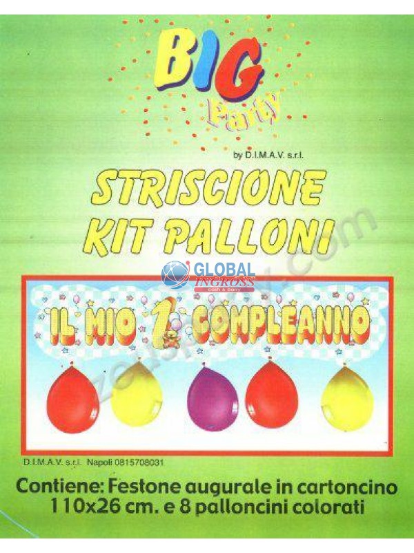 STRISCIONE KIT C/PALLONC.ORSET