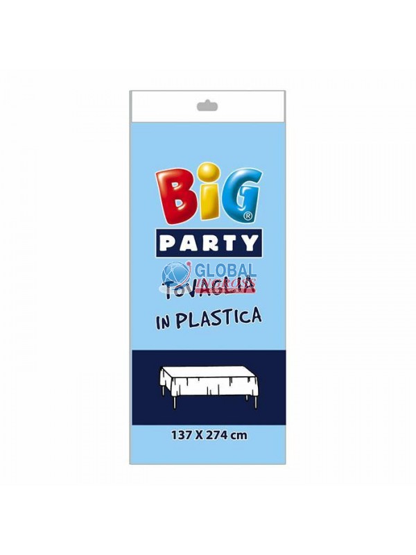 TOVAGLIA PVC COLOR CELESTE CHIARO