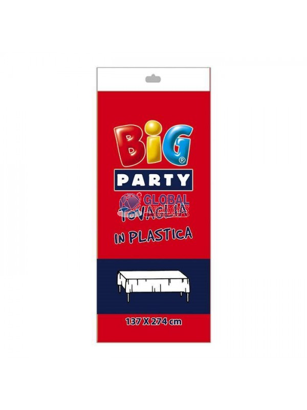 TOVAGLIA PVC COLOR ROSSO