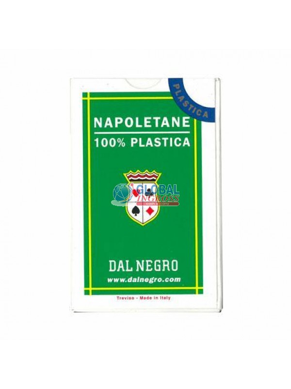 CARTE NAPOLETANE VERDI PLASTICA