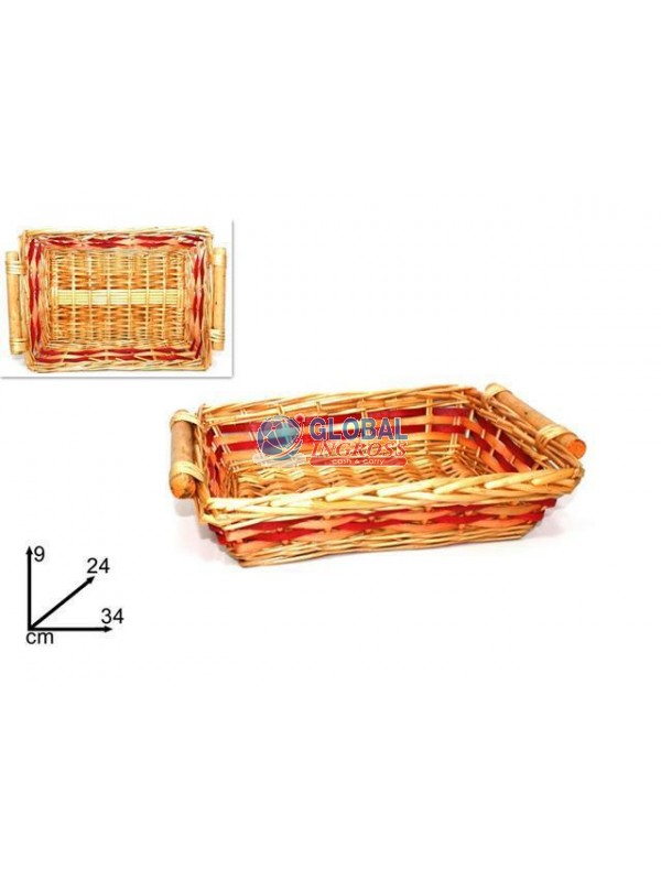 CESTA RETTANGOLARE 30x24