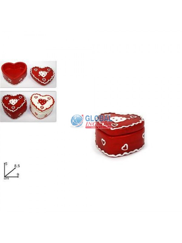 COFANETTO CUORI 9cm