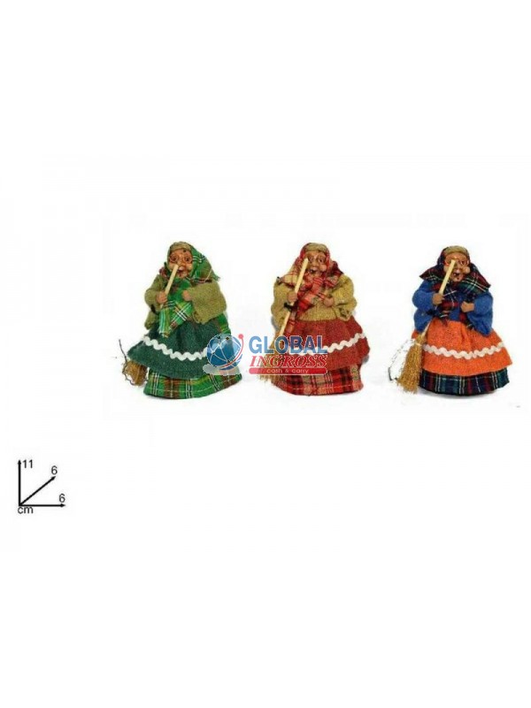 BEFANA C/OCCHIALI 11cm