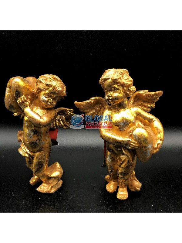 ANGELO IN PIEDI ORO/ARGENTO