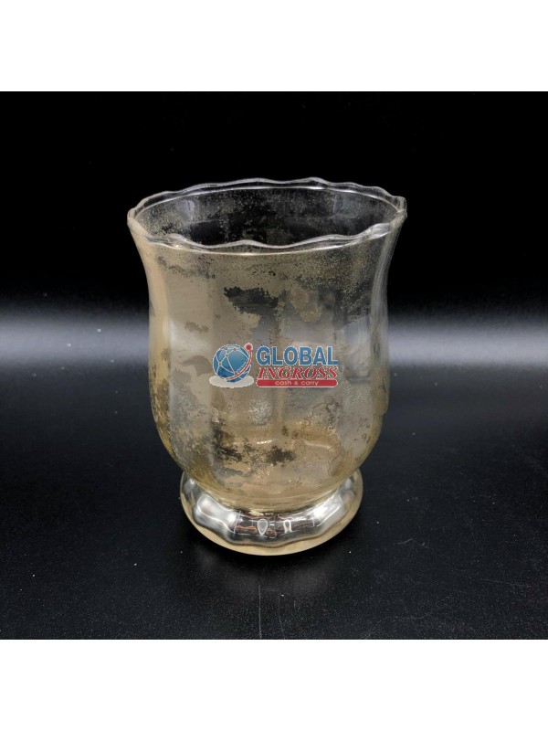 P/CANDELA SVASATO VETROGRAFFIATO