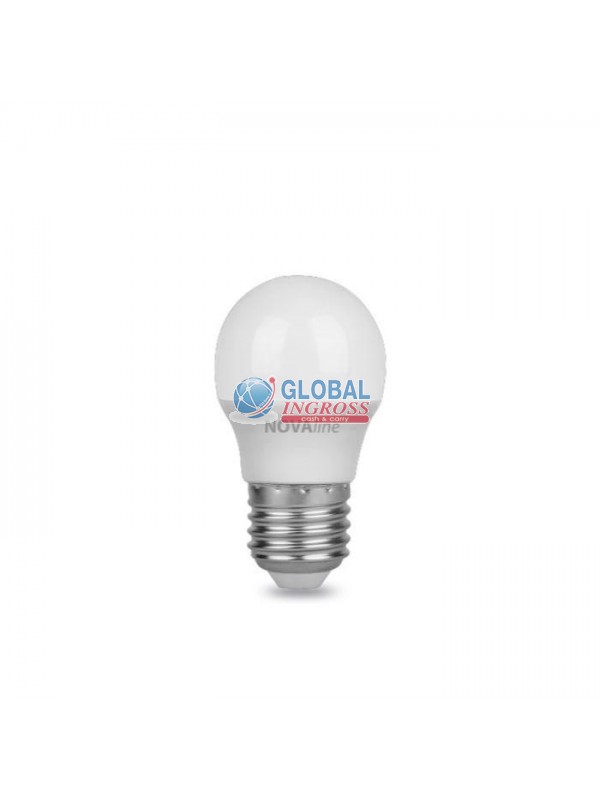 LAMPADINA LED CALDO SFERA E27 5,5W