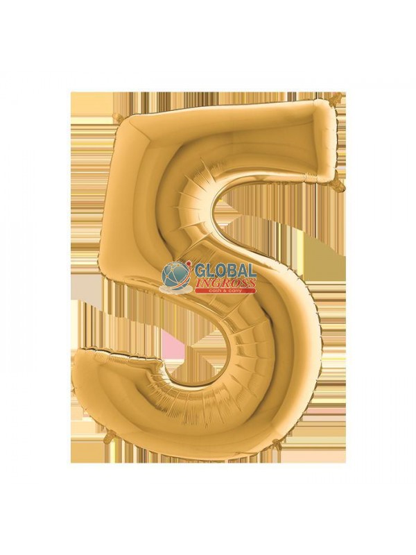 MYLAR NUMERO ORO 5.