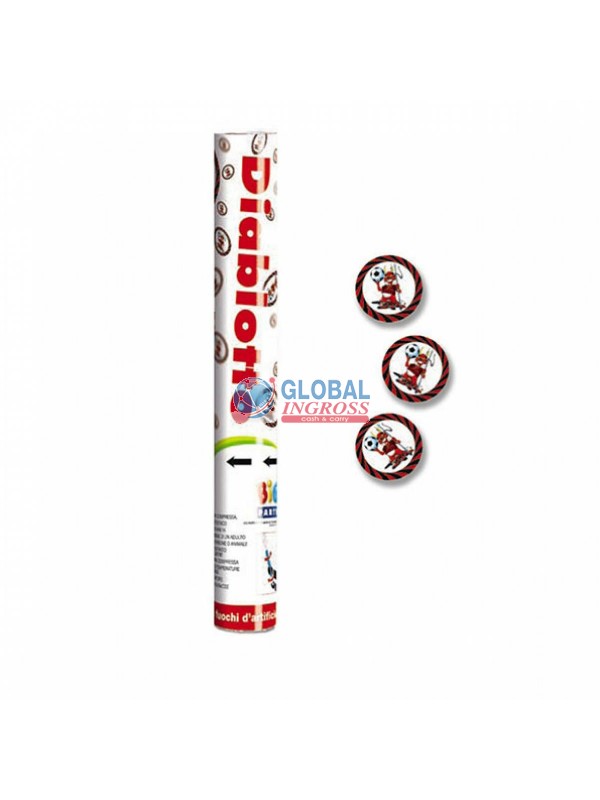 CANNONE 30cm ROSSO/NERO