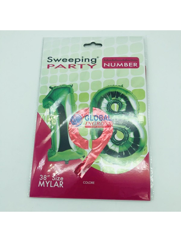 PALLONE 125cm ROSSO n.9