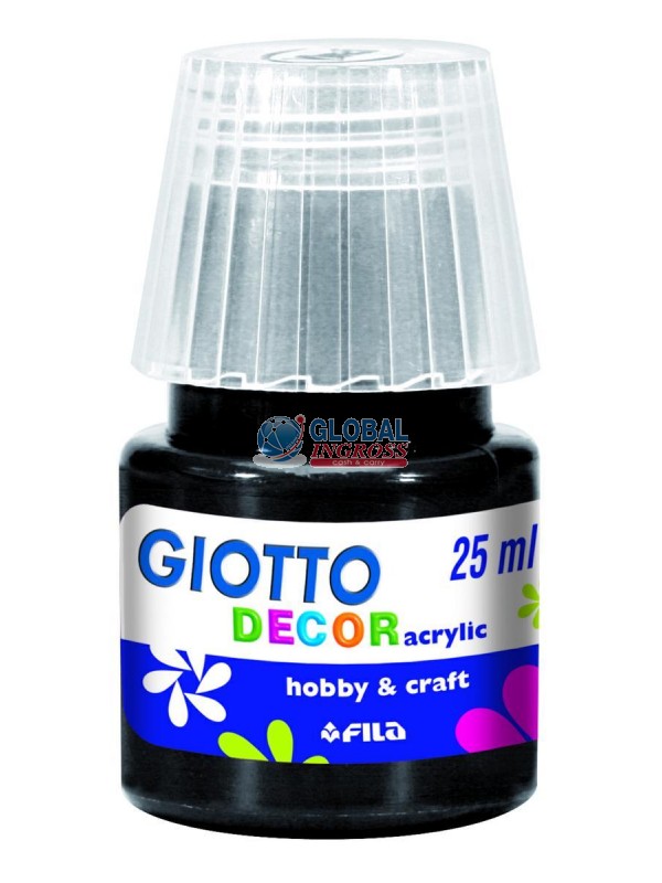 DECOR ACRYLIC 25ml NERO