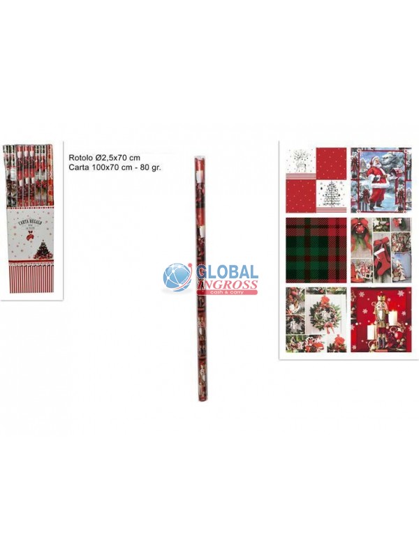 ROTOLO CARTA NATALE 70x100