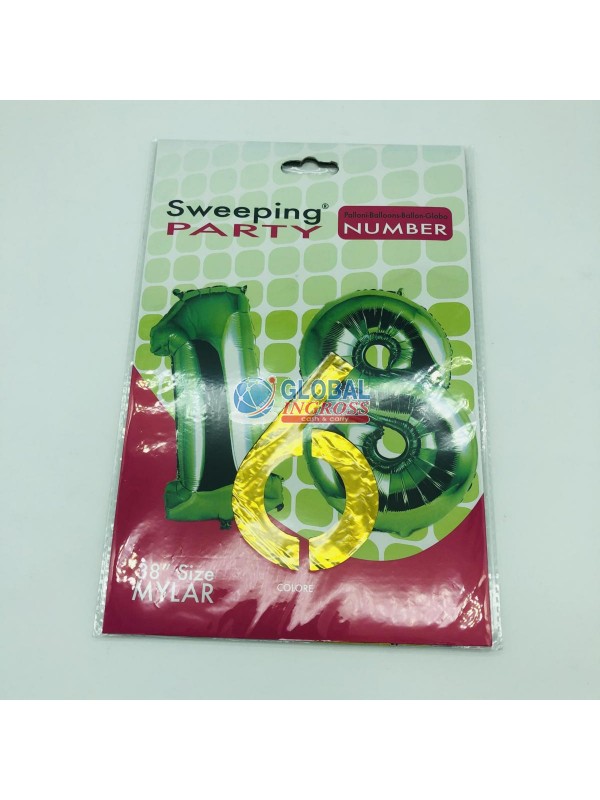 PALLONE 125cm ORO n.6