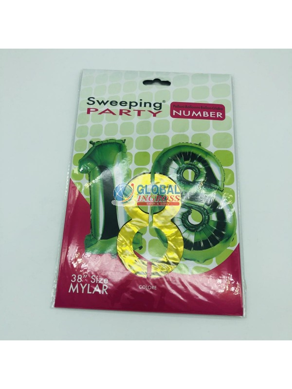 PALLONE 125cm ORO n.8