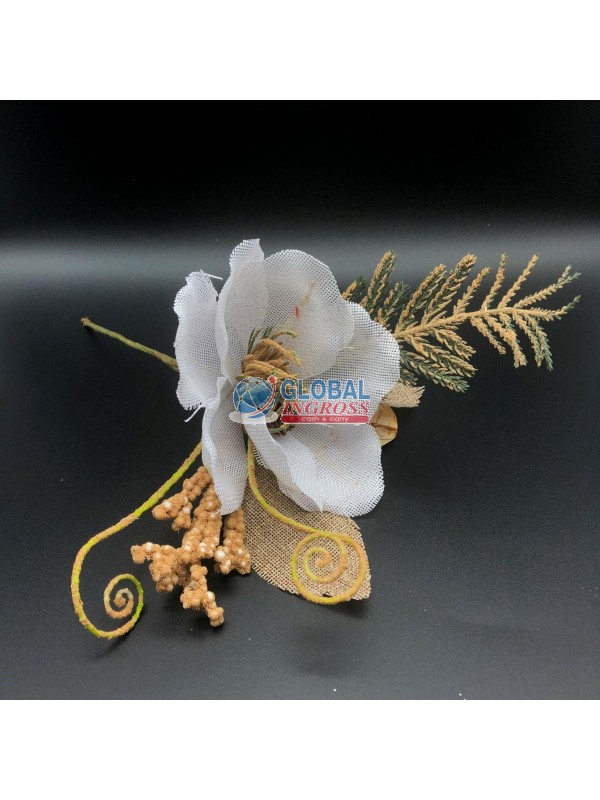 STELO FIORE JUTA PIGNA BIANCO