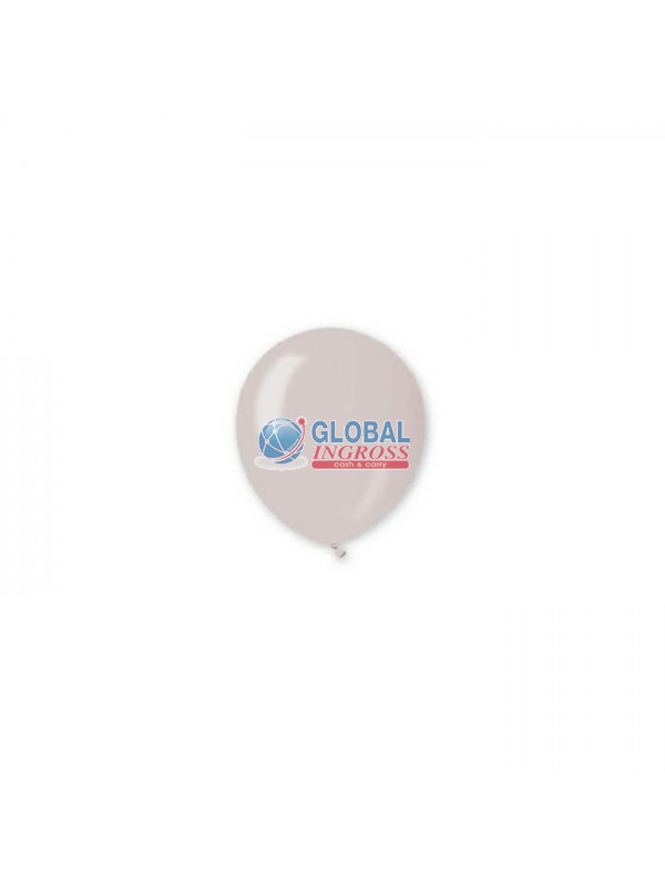PALLONCINI METAL 5'ARGENTO 100pz