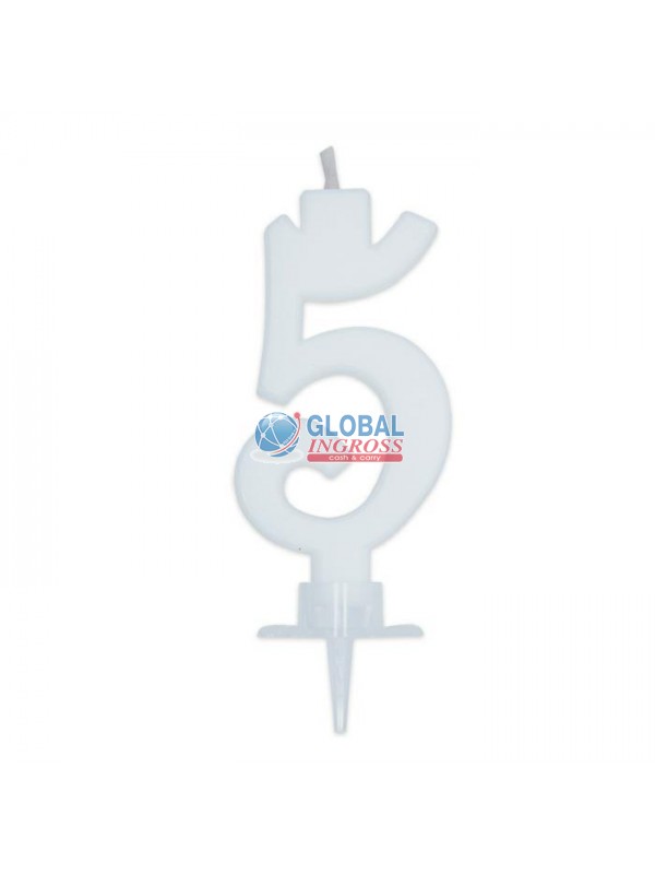 CANDELINA CERA BIANCA 5