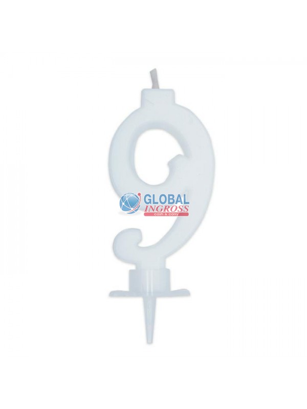 CANDELINA CERA BIANCA 9