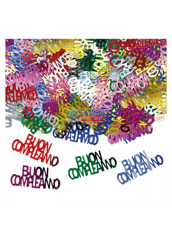CONFETTI BUON COMPLEANNO