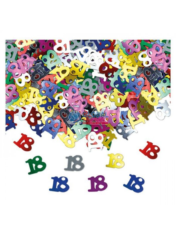 CONFETTI 18 ANNI