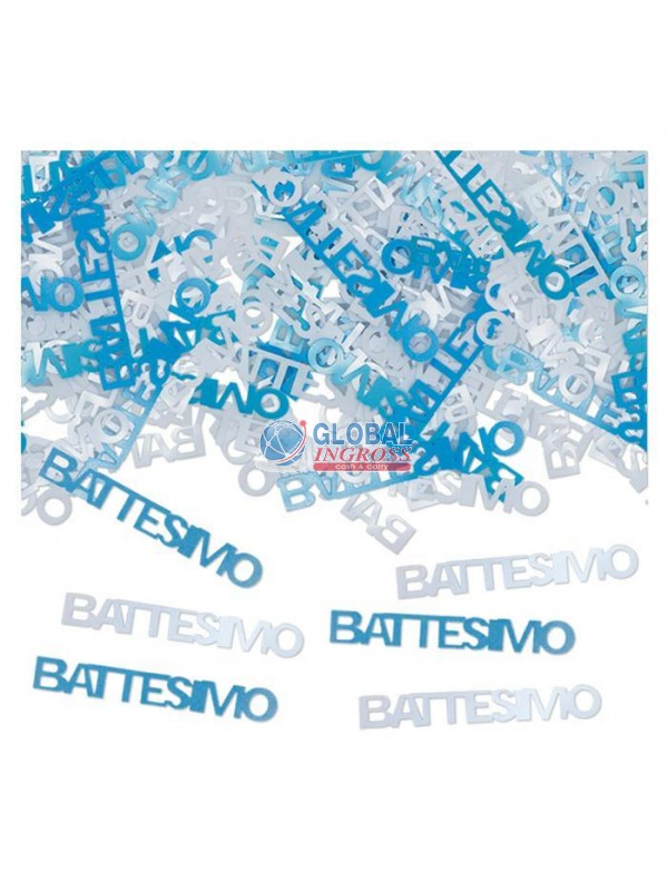 CONFETTI BATTESIMO CELESTE