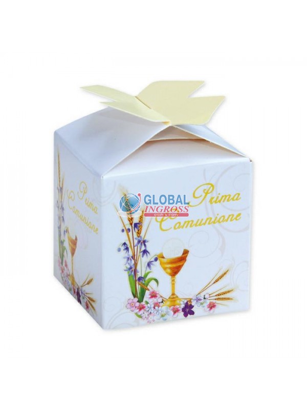 SCATOLA CUBO COMUNIONE 5x5