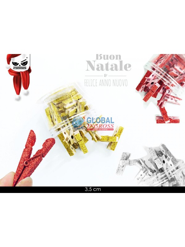 SET 15 MOLLETTE GLITTER