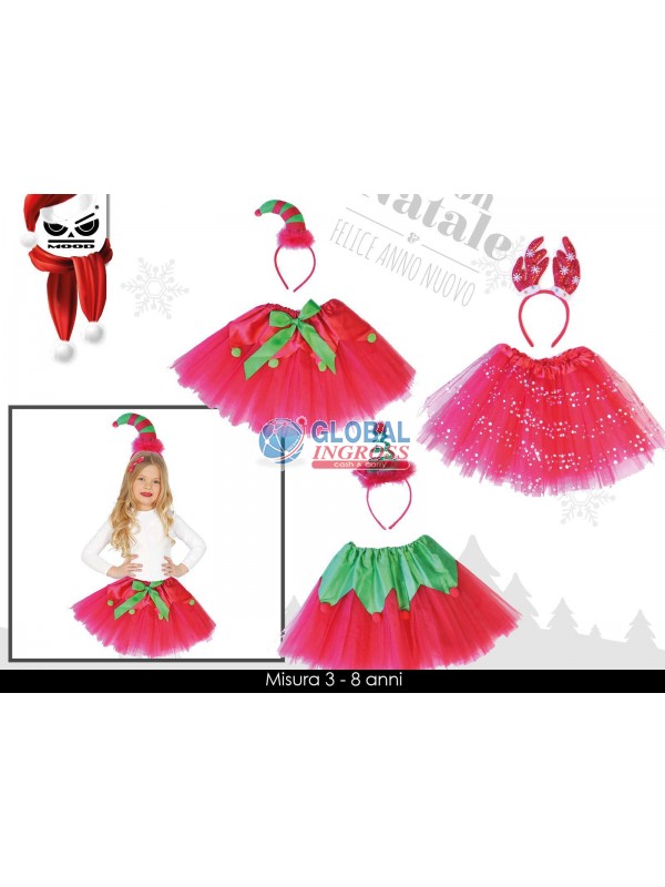 SET VESTITO NATALE BIMBA