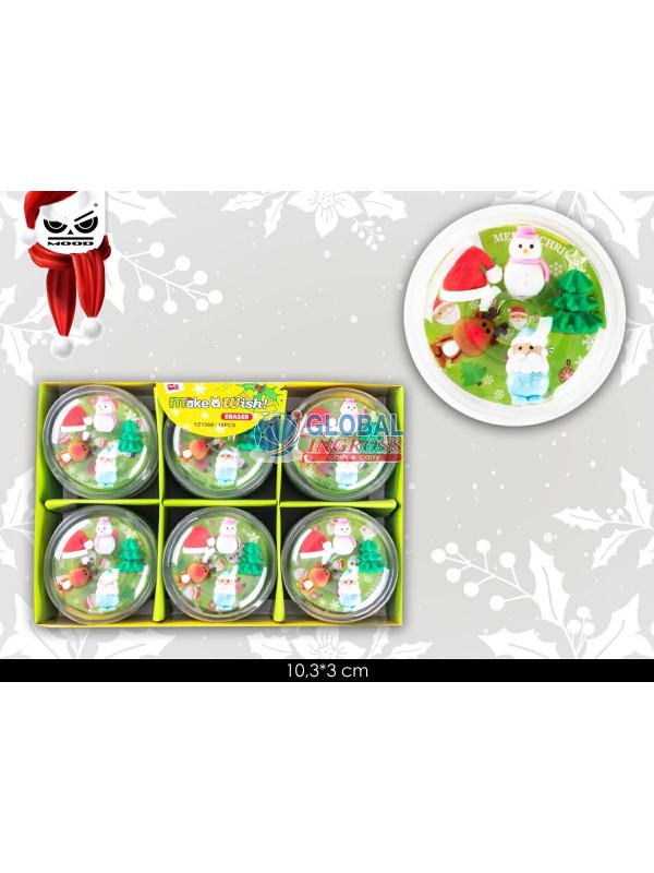 GOMMINE NATALE IN TUBO