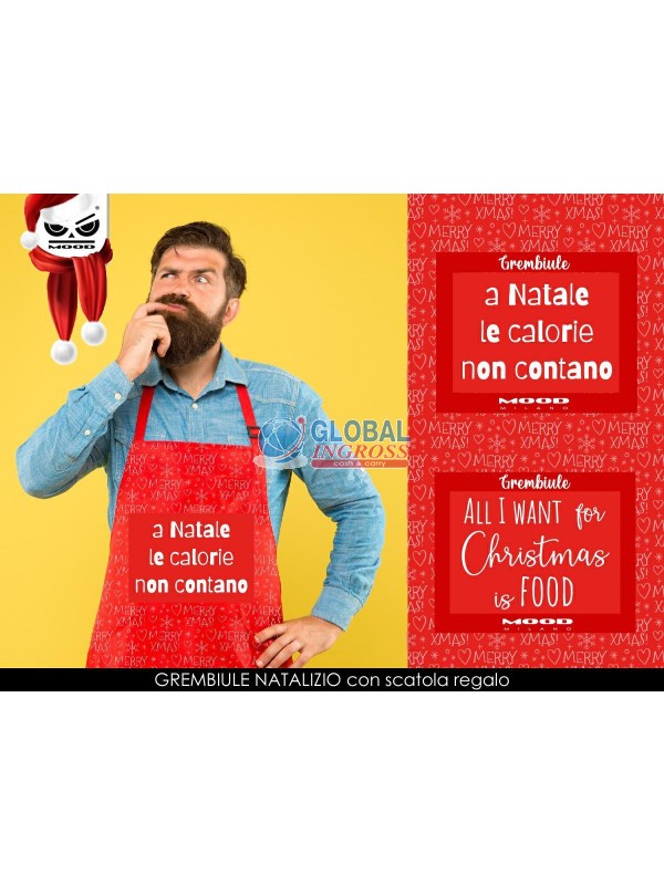 GREMBIULE NATALE XMAS