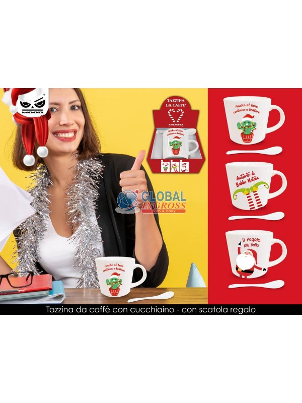 TAZZINA NATALE C/CUCCHIAINO