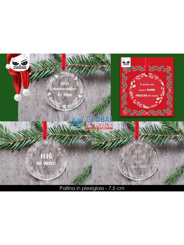 DECORAZIONE PLEXIGLASS C/SCRITTE