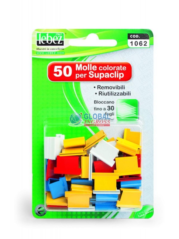 MOLLE X SUPERCLIP COLORATE.50pz
