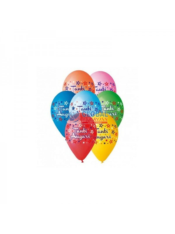 PALLONCINI TANTI AUGURI15pz