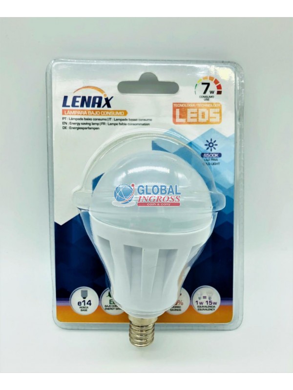 LAMPADINA LED E14 7W TONDA