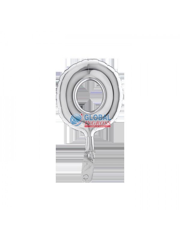 LETTERA SMALL ARGENTO O18cm