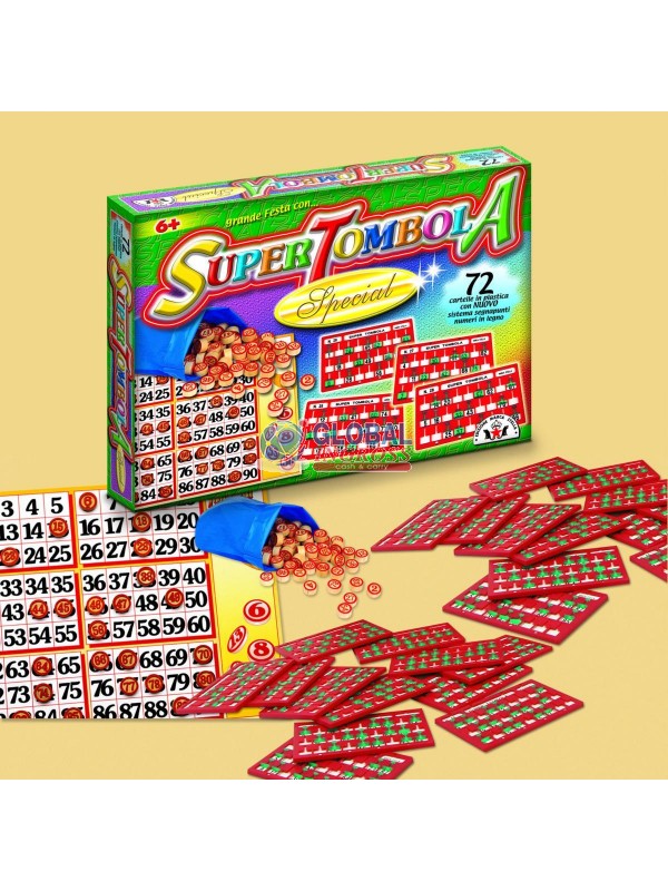SUPER TOMBOLA SPECIAL 72 CARTELLE