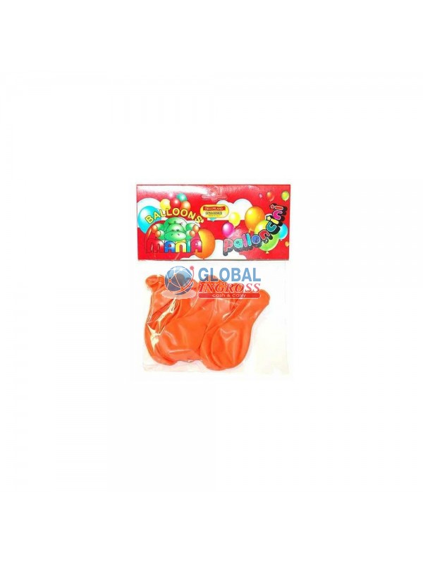 PALLONCINI MONOCOLORE ARANCIO 18pz
