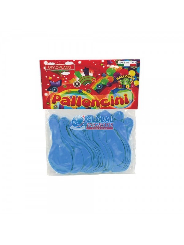 PALLONCINI MONOCOLORE BLU 24pz